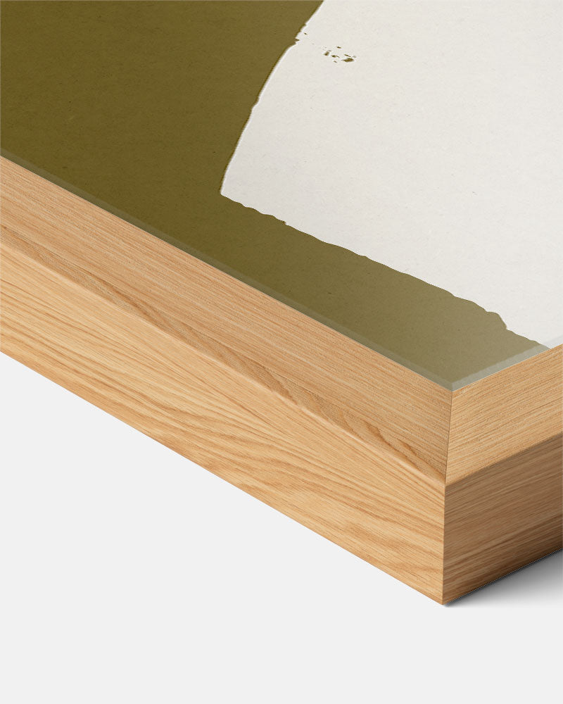 Elegant Silhouet Portret – staande muurposter met vrouwelijk portret