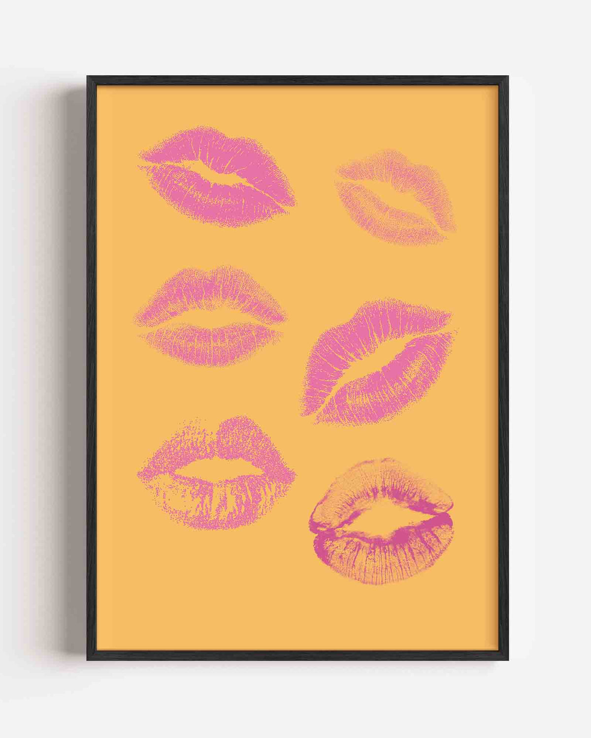 Lipafdrukken – Pop Art portret poster als wanddecoratie