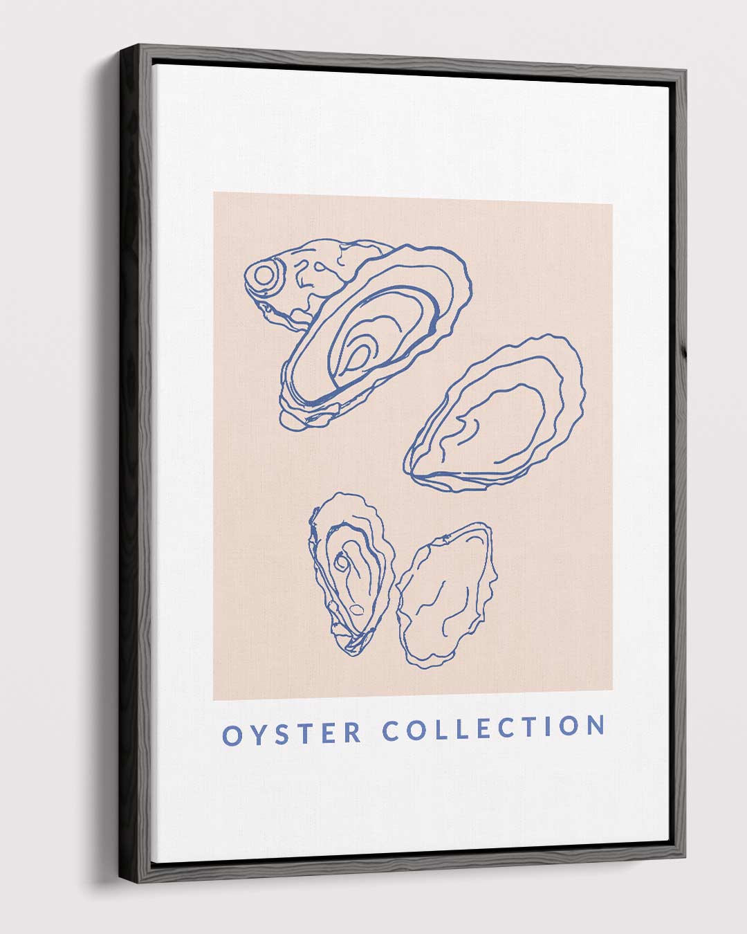 Oyster Collection Wanddecoratie – dibond kunstwerk als wanddecoratie