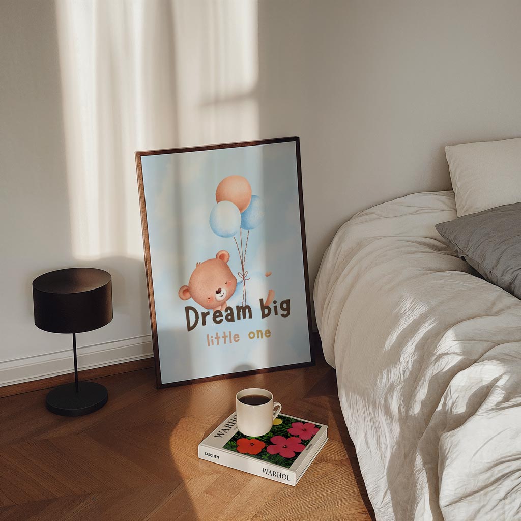 Droom Groot Kinderkamer – staande kinderkamer wanddecoratie van WallArtistic
