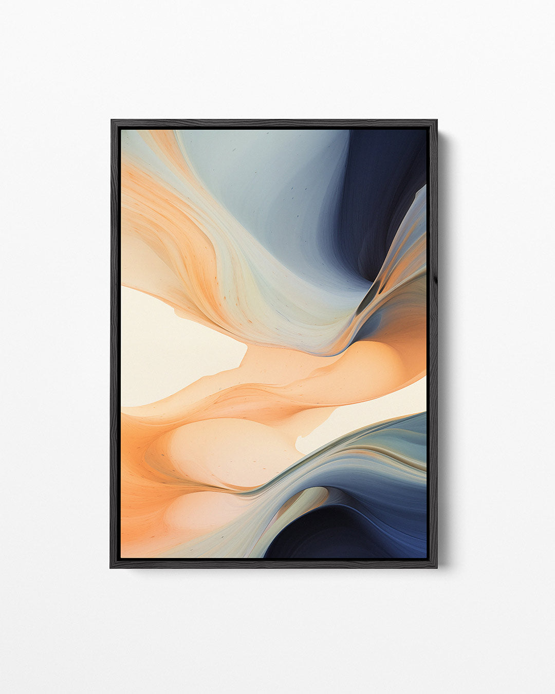 Vloeiende kleurencompositie – Serene – staand wanddecoratie kunstwerk