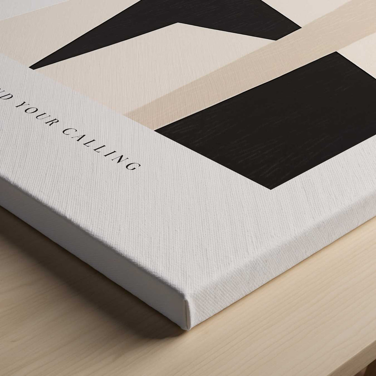 Vind je Roeping – canvas kunstwerk als wanddecoratie