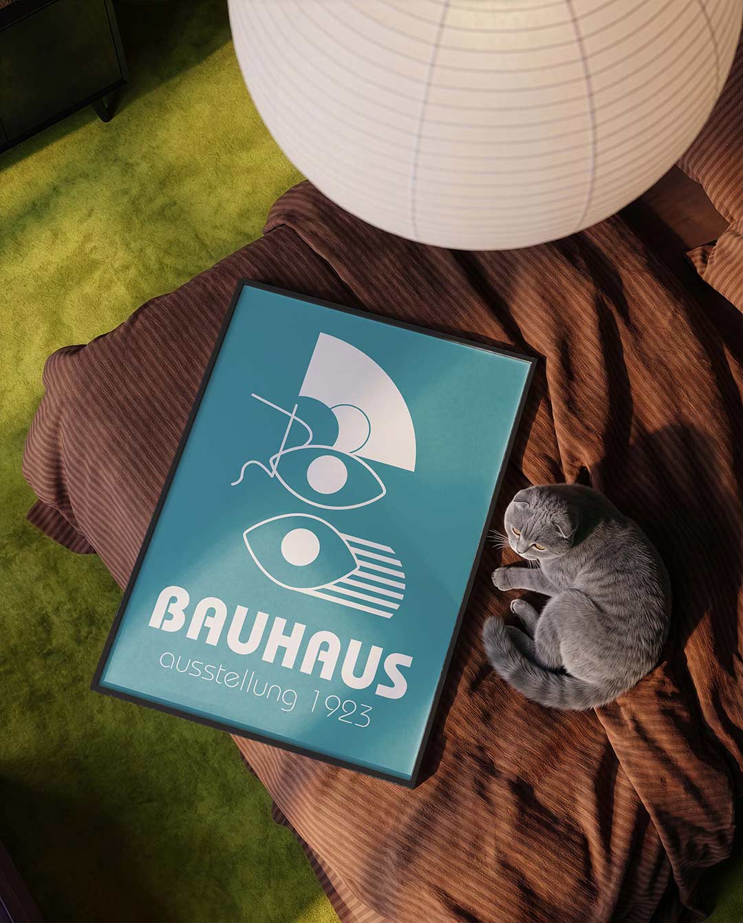 Vorm en lijnen – moderne Bauhaus wandkunst als poster