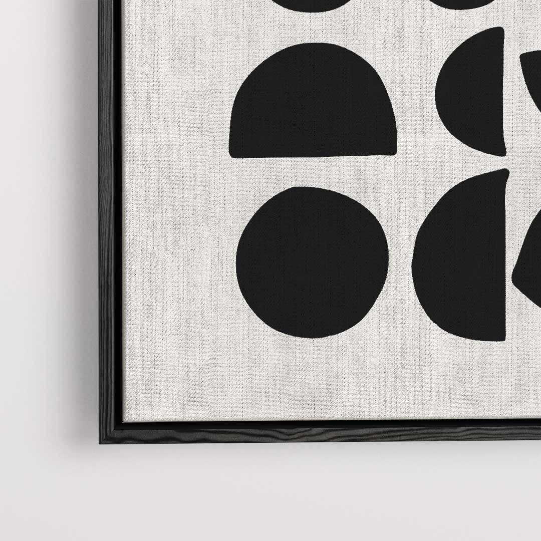 Abstracte Geometrische Compositie – dibond kunstwerk als wanddecoratie