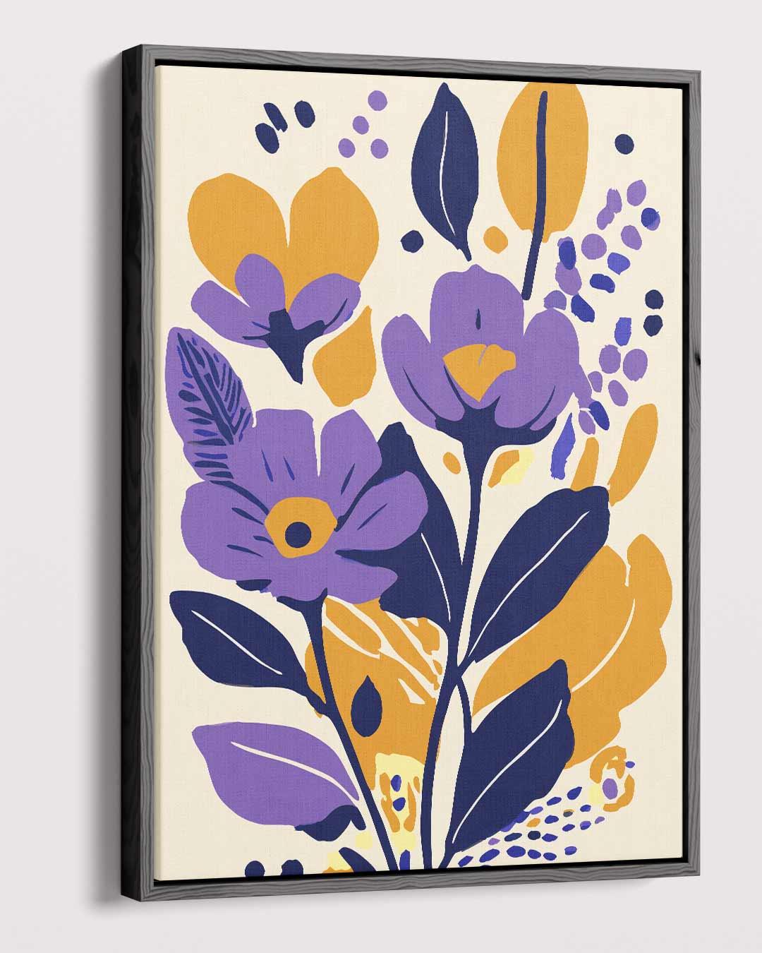 Kleurrijke Bloemenpracht – dibond kunstwerk als wanddecoratie