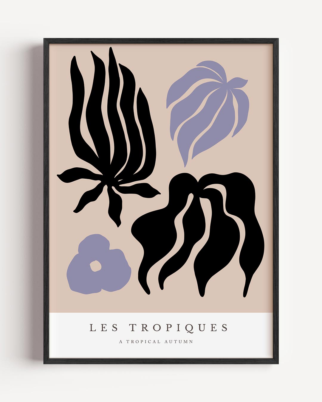 Les Tropiques Botanische – boheme portret poster als wanddecoratie