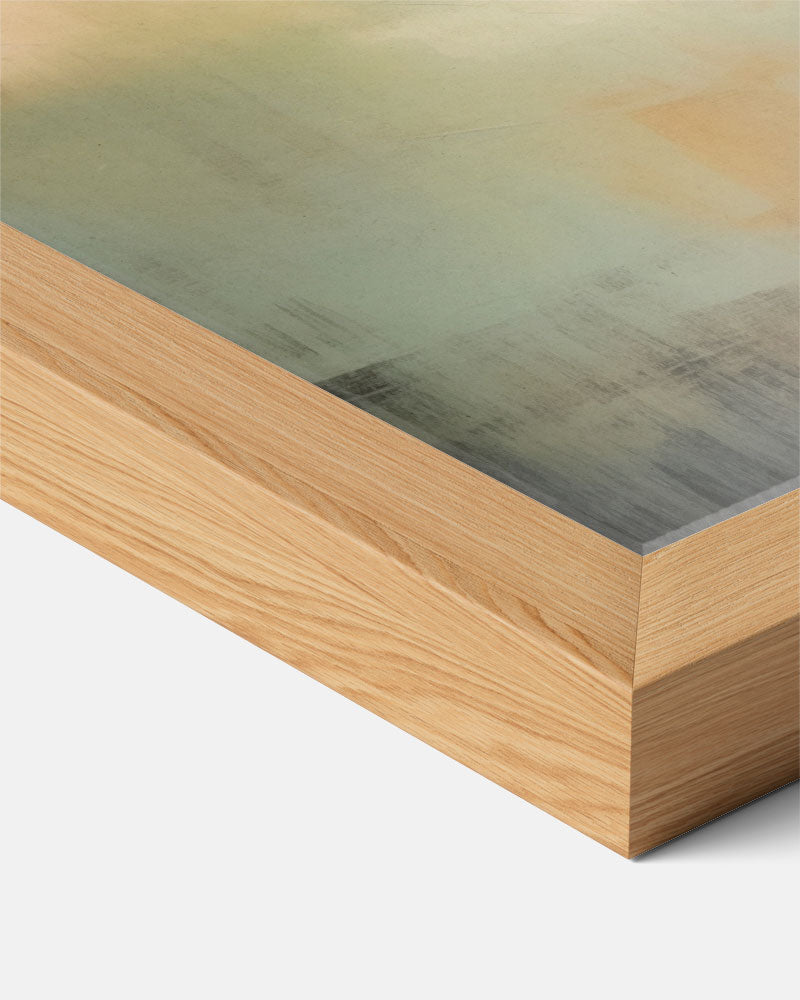Dromerige Landschapsposter – abstracte textuur poster in staand formaat
