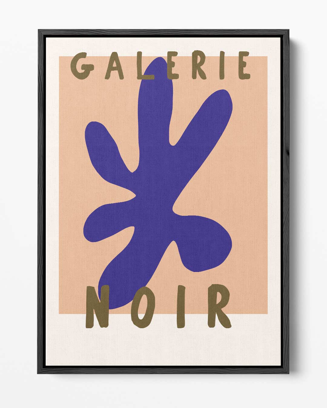 Galerie Abstracte Vorm – portret kunstwerk als wanddecoratie