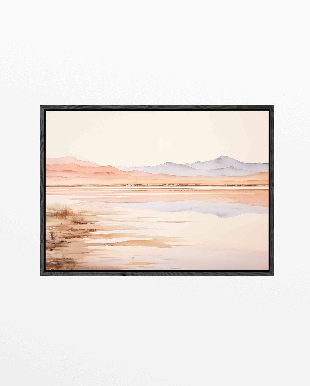 Rustige landschap weergave – Horizon – liggend abstract kunstwerk