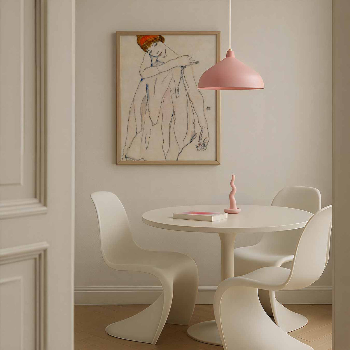 Elegante Dromer – Streetart wandkunst als portret poster