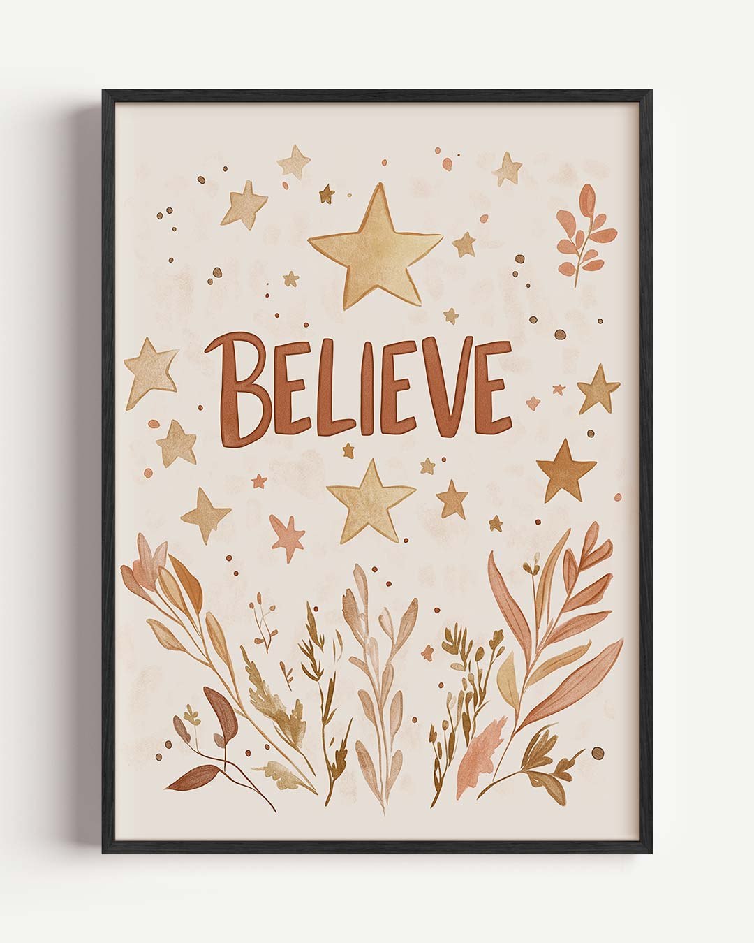 Inspirerende Sterrenposter – kids portret poster als wanddecoratie