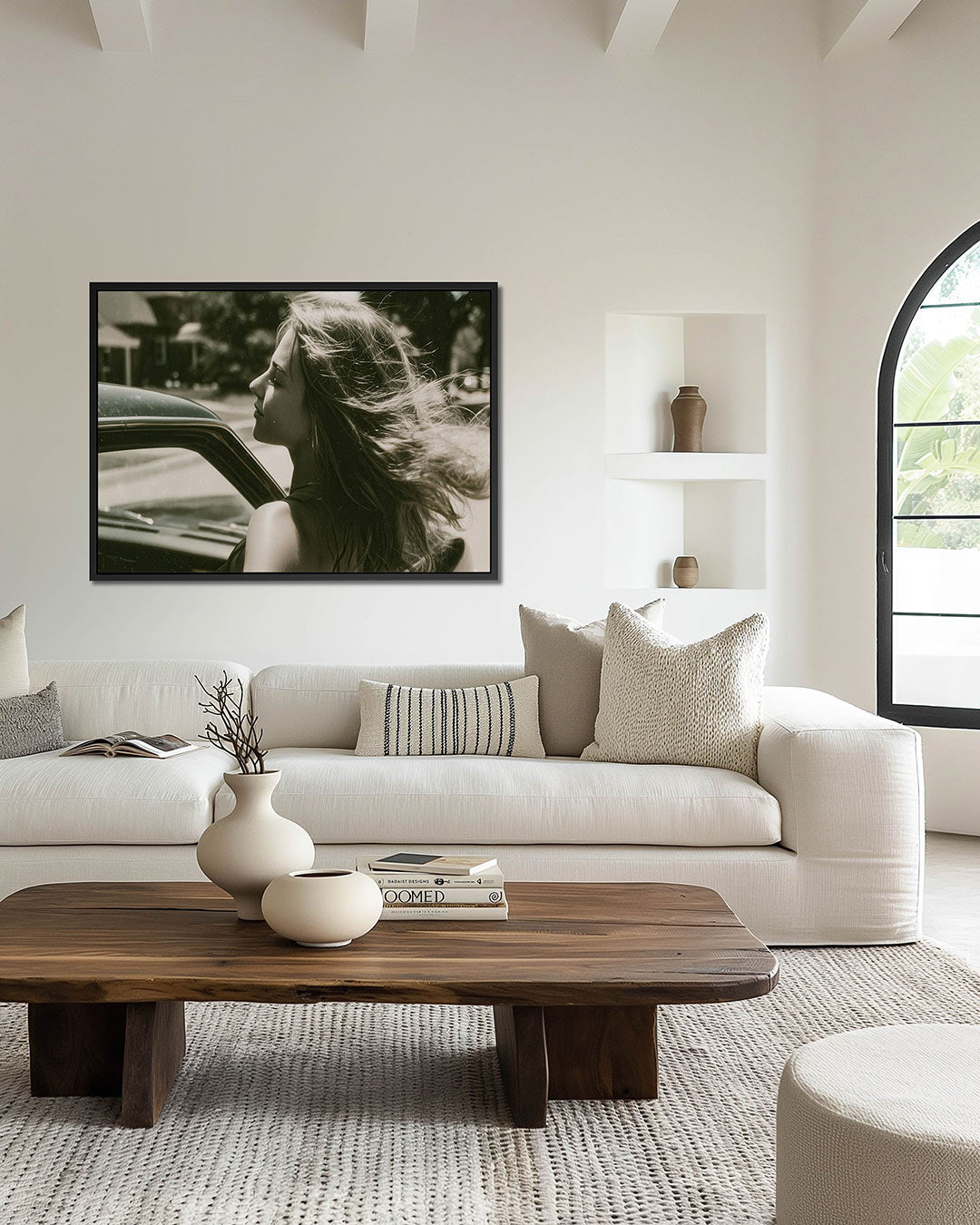 Zomerse bries – wanddecoratie in interieur