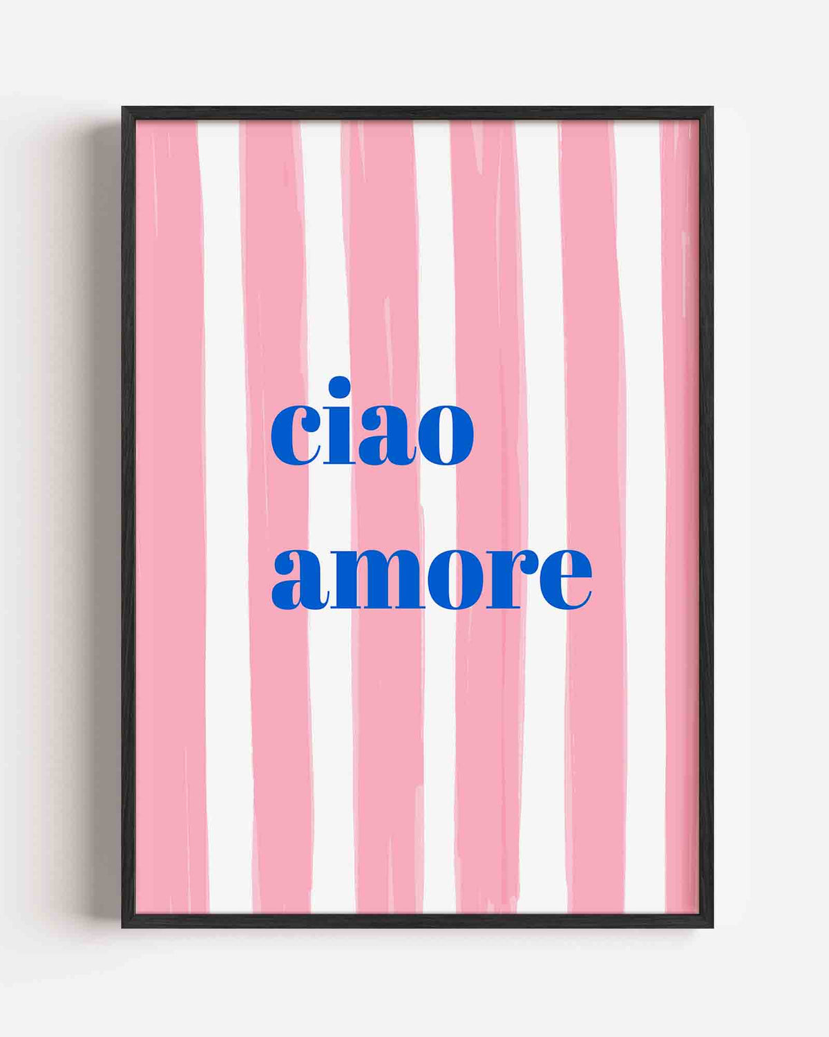 Ciao amore – Slow Living portret poster als wanddecoratie