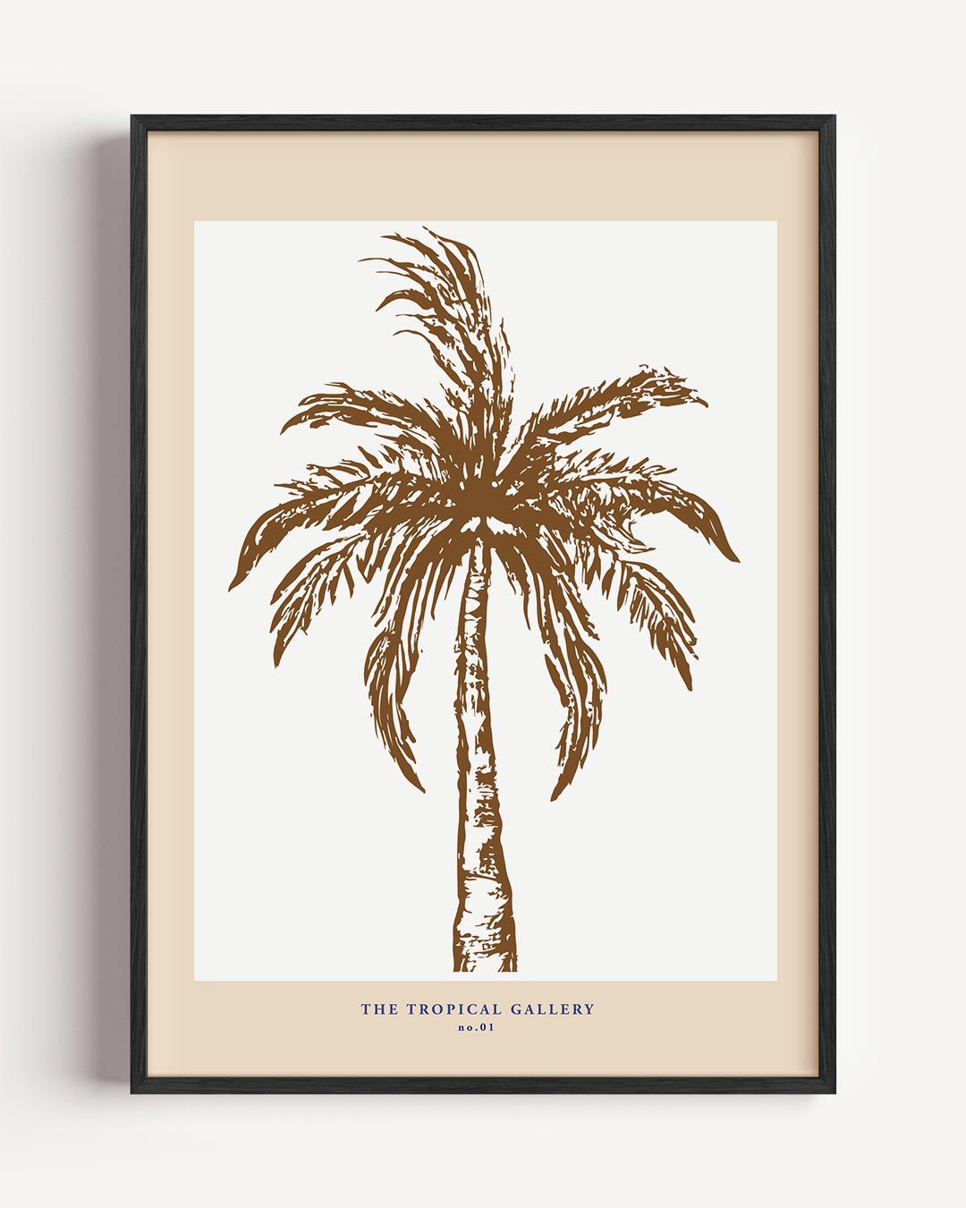 Tropische Palmboom – zomer portret poster als wanddecoratie