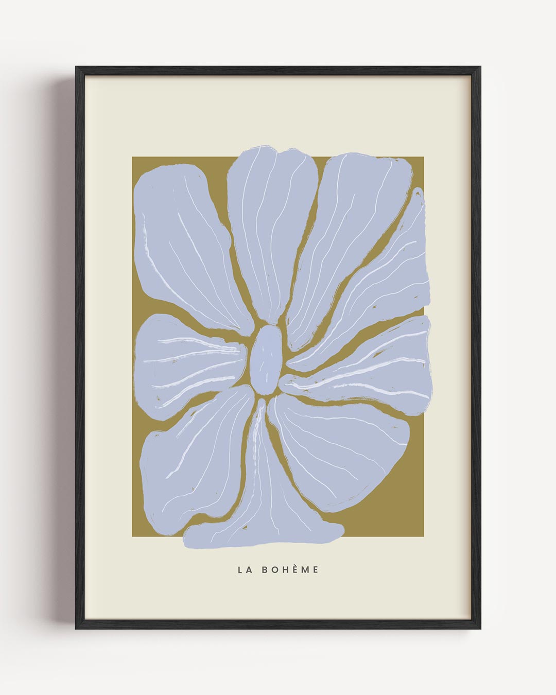Romantische Bloemenprint – bloemen portret poster als wanddecoratie