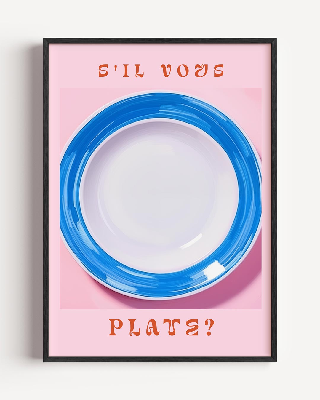 Humoristische Vrolijke Pinnen – keuken portret poster als wanddecoratie