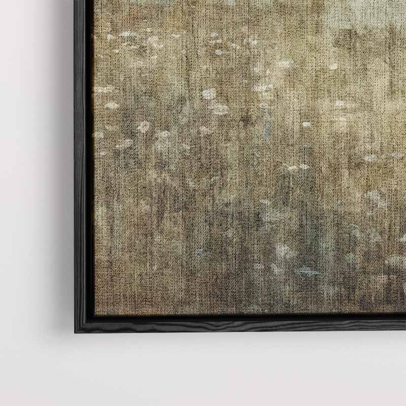 Zomerweide in de ochtend – staand kunstwerk voor modern interieur