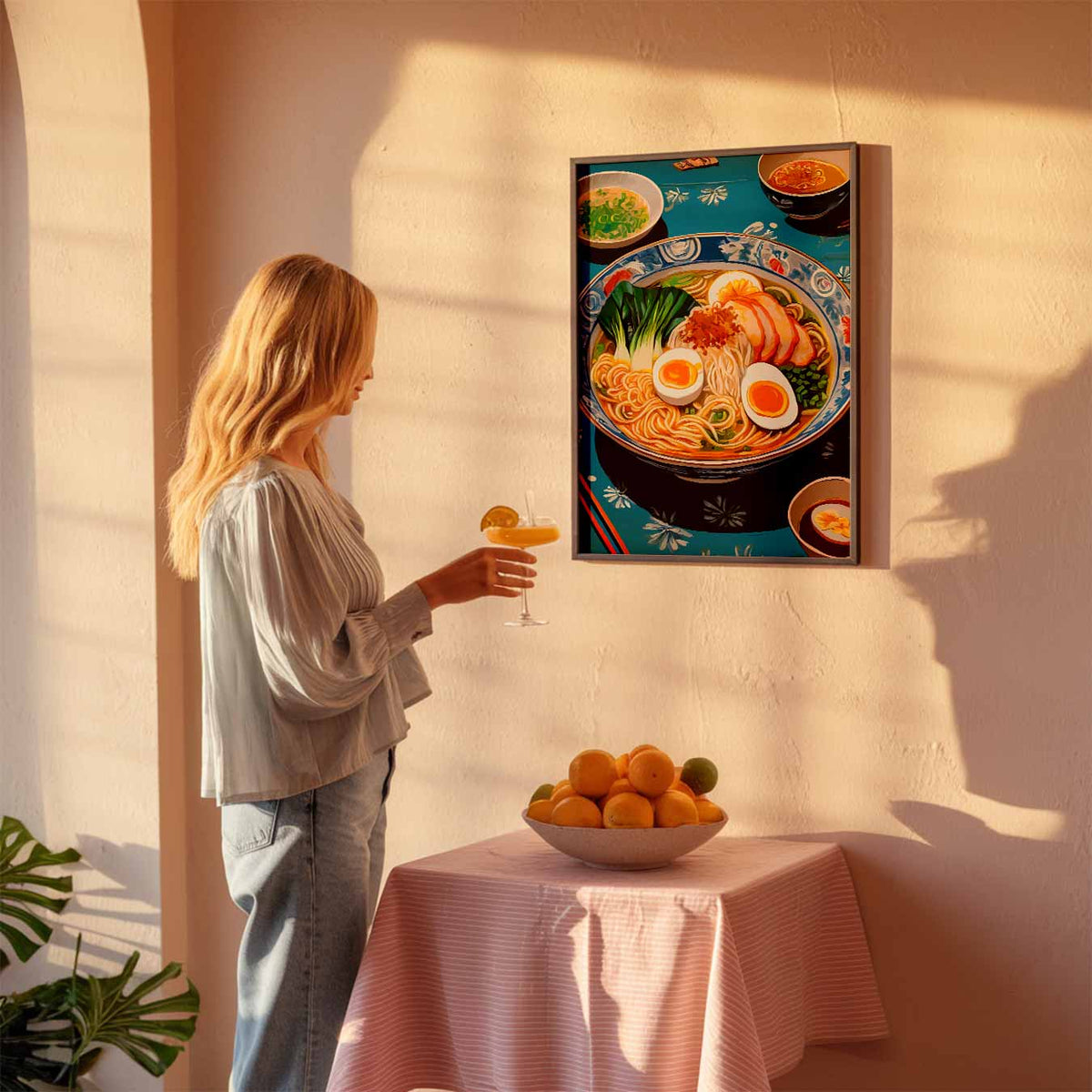 Ramen Delight – keuken poster als sfeervolle staande wanddecoratie