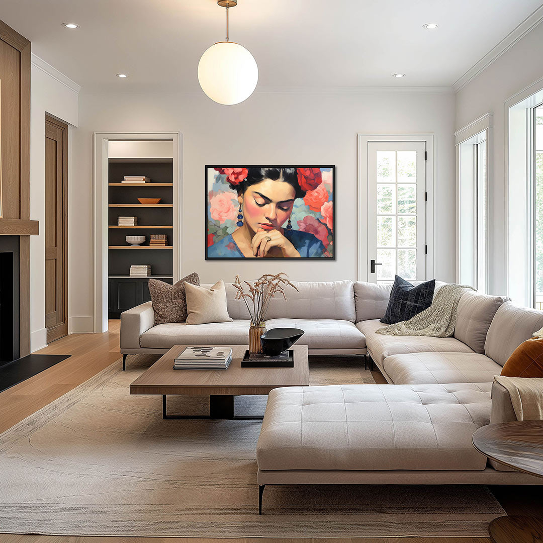 Portretstudie – op canvas, dibond of plexiglas
