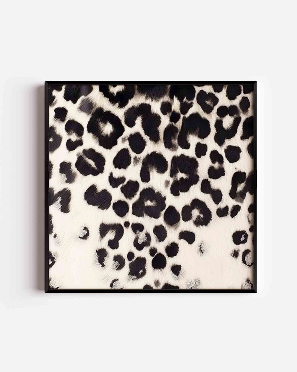 Luipaard patroon – jungle vierkante poster als wanddecoratie