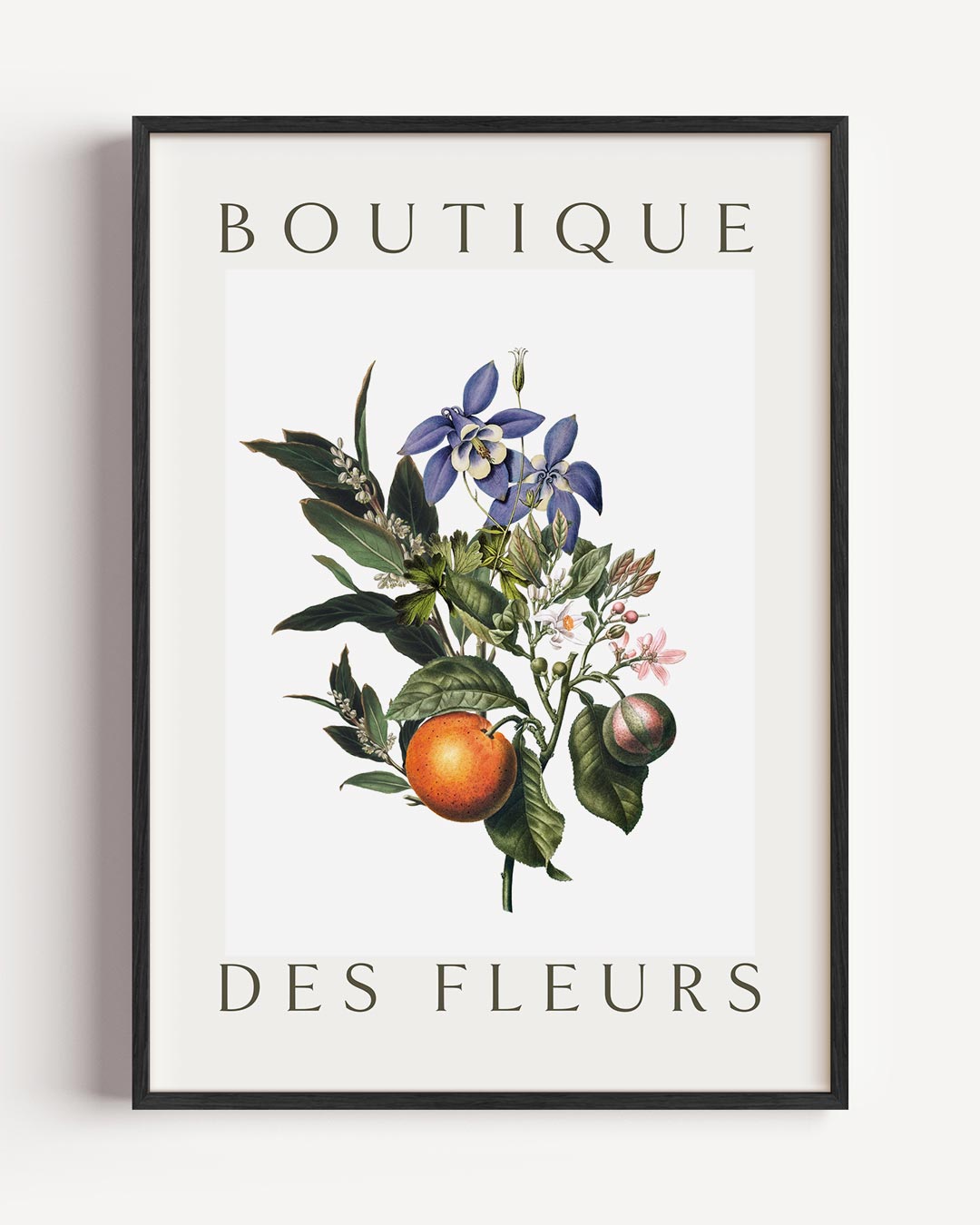 Stijlvolle Botanische Kunstposter – botanische portret poster als wanddecoratie