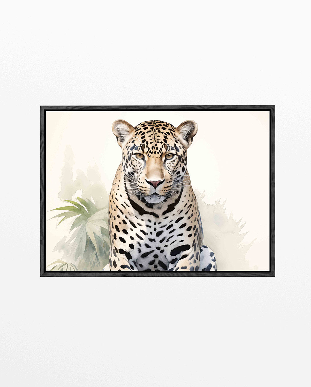 Levendige dierenportret – liggend jungle kunstwerk