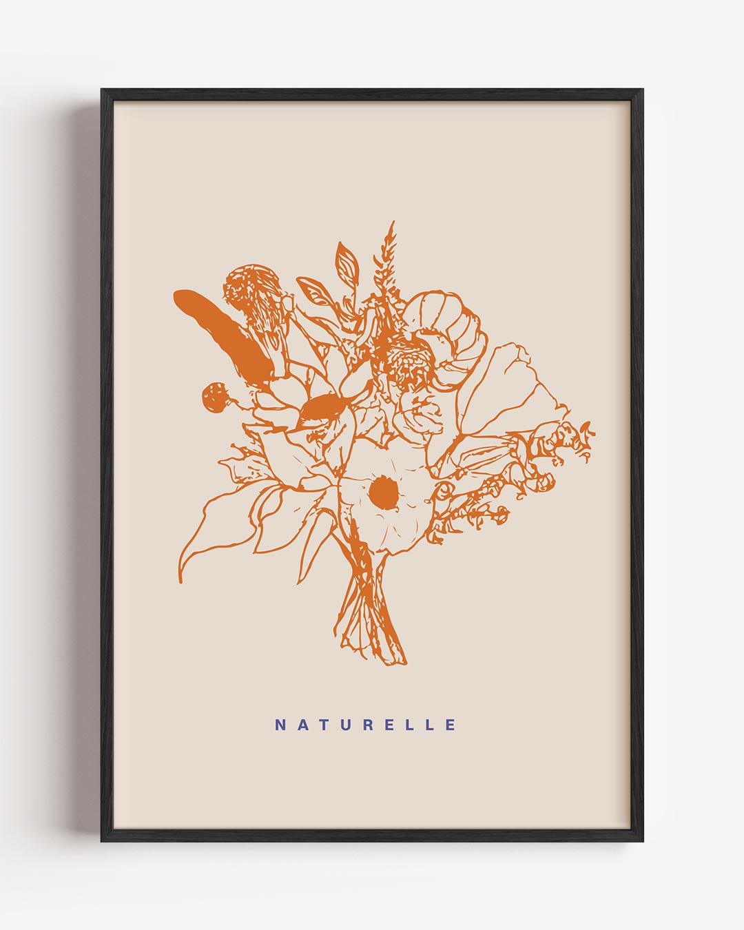 Bloemenpracht Naturelle – bloemen portret poster als wanddecoratie