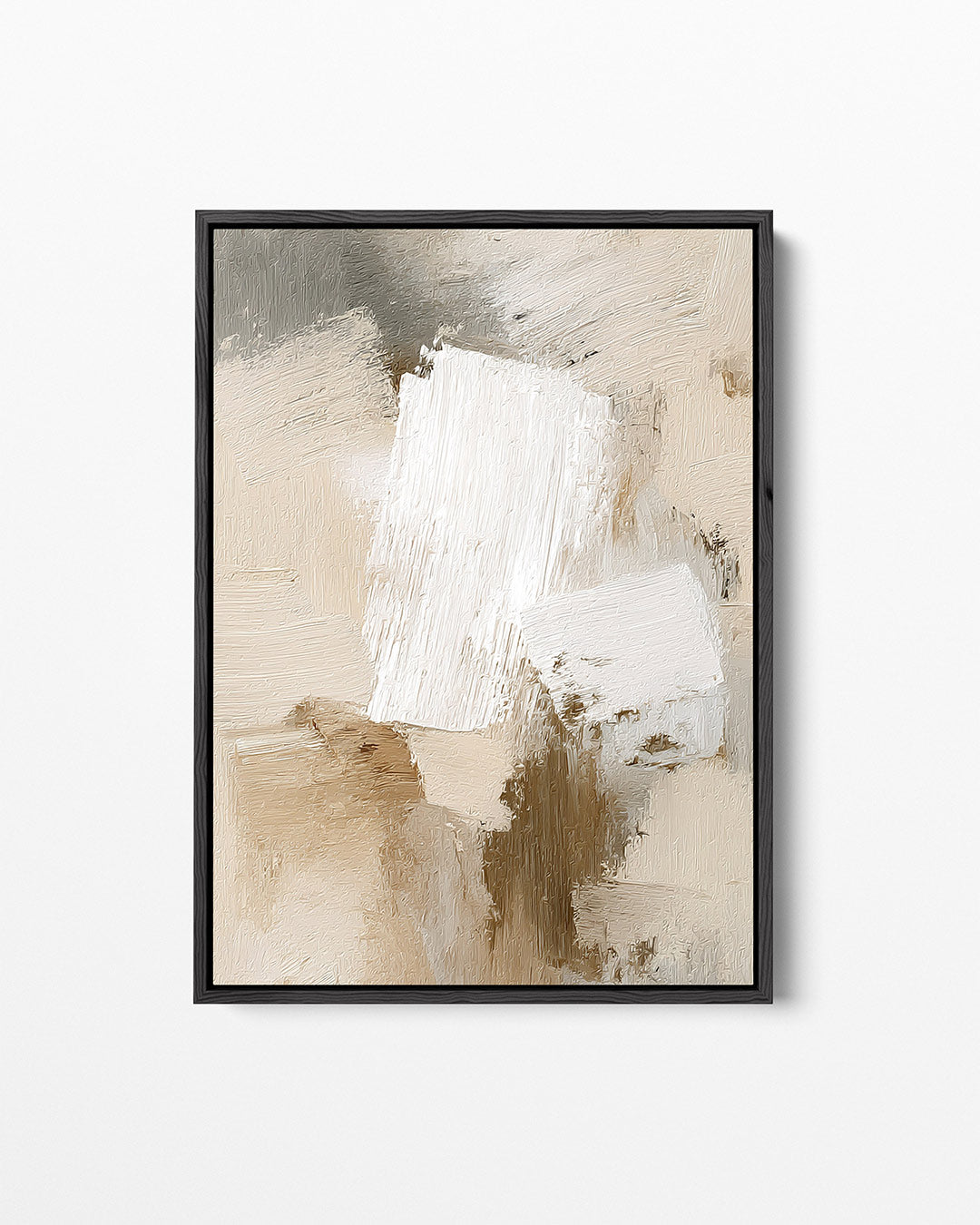 Neutrale vormen – staand wanddecoratie kunstwerk