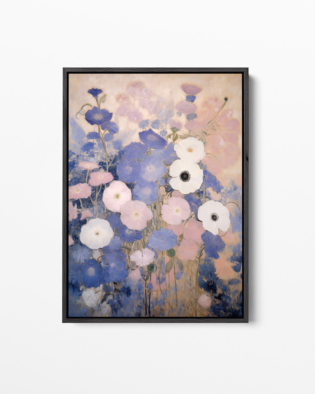 Bloemrijke compositie – staand wanddecoratie kunstwerk