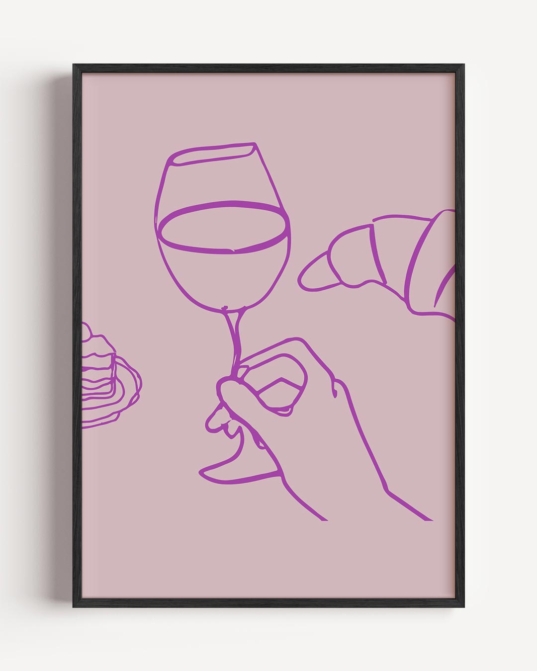 Stijlvolle Eetsensaties – keuken portret poster als wanddecoratie