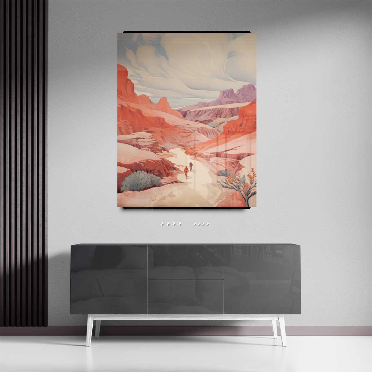 Wandeling door de Canyon – portret wandkunst van WallArtistic