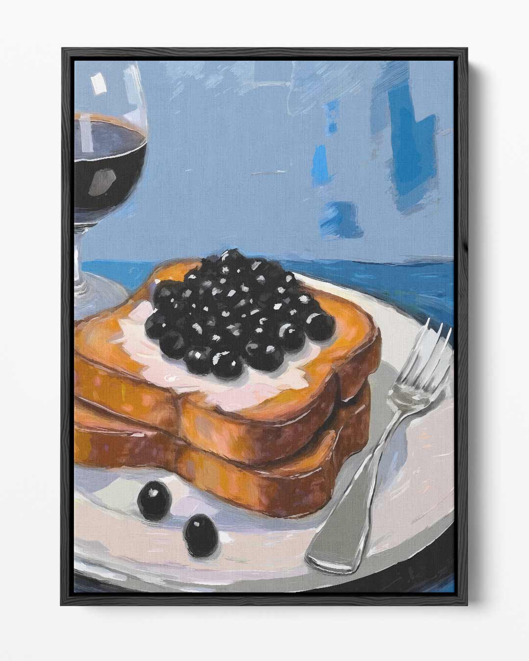 Smakelijke Ochtend – portret kunstwerk als wanddecoratie