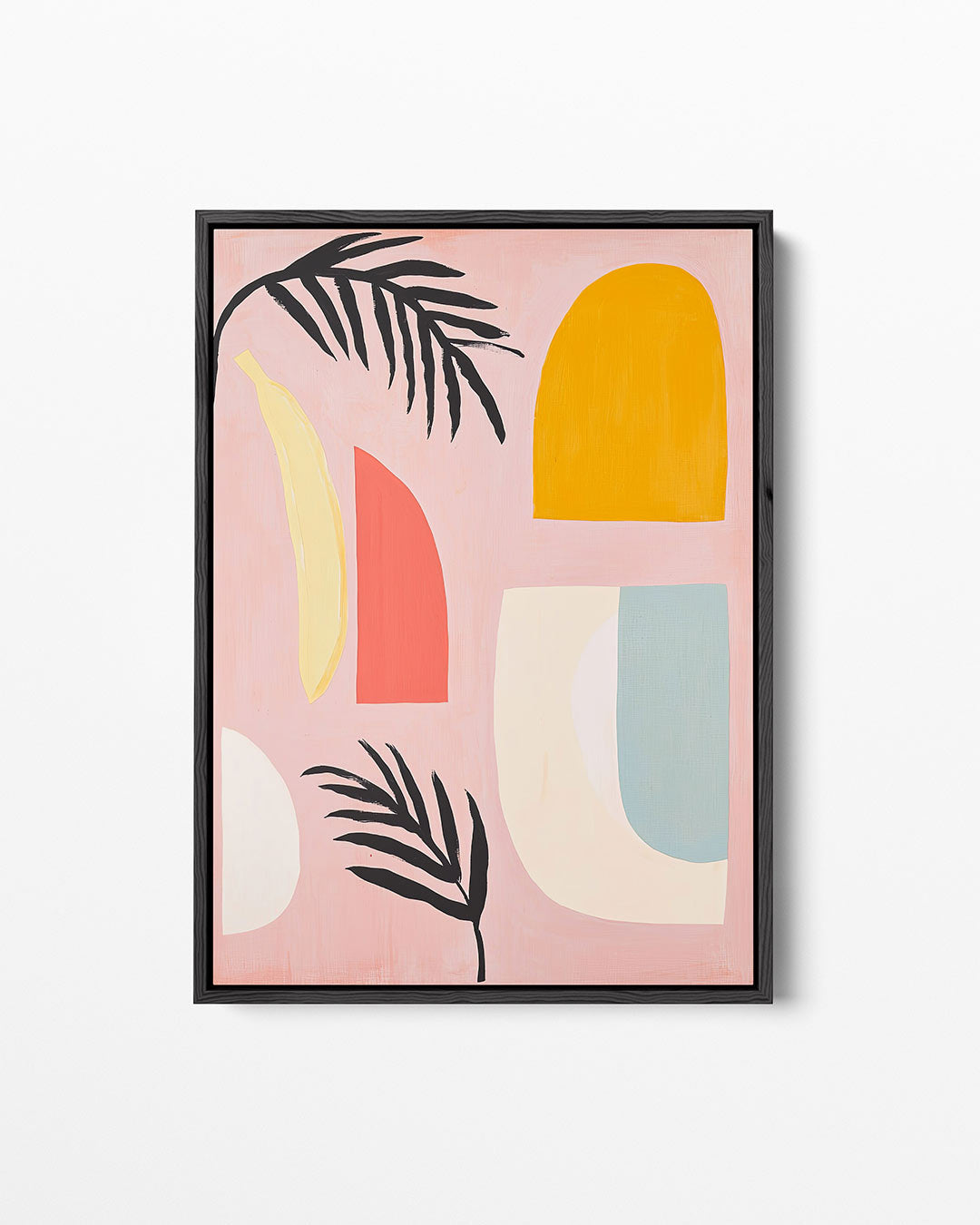 Vormen en kleuren – staand wanddecoratie kunstwerk