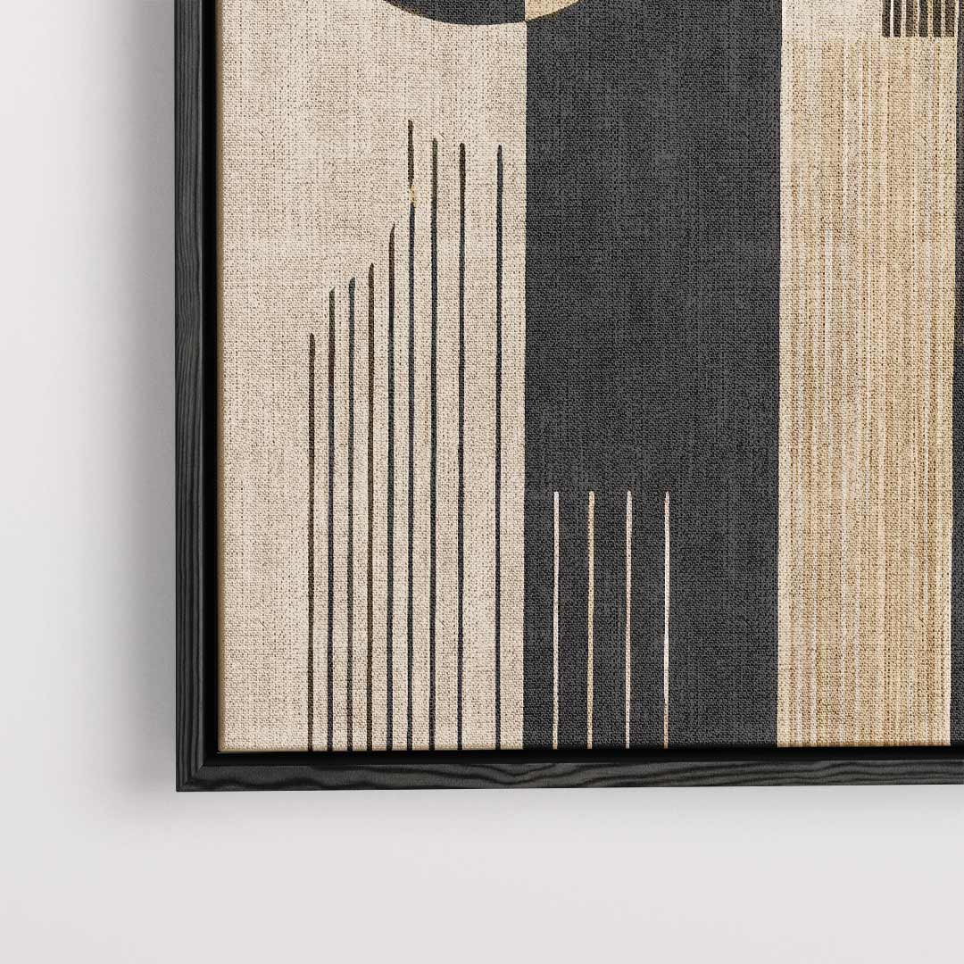 Modern Geometrisch Wandkunstwerk – dibond kunstwerk als wanddecoratie