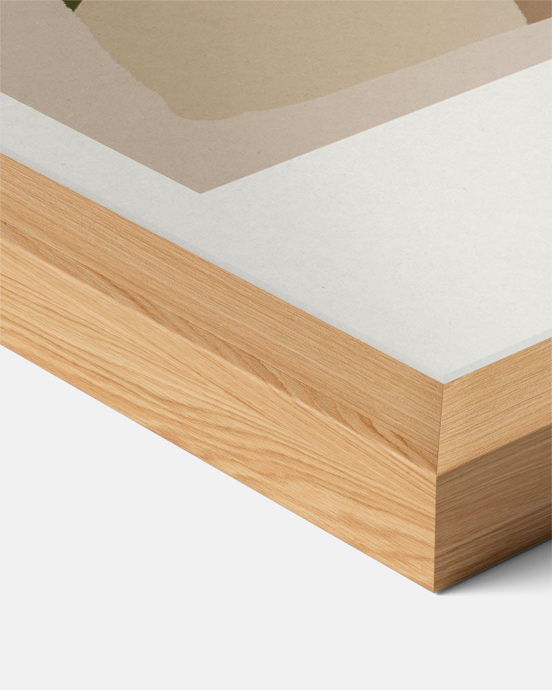 Abstracte Harmonie – staande keuken wanddecoratie van WallArtistic