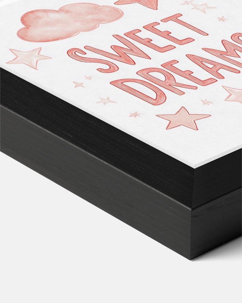 Sweet Dreams Slaapkamerposter – kids portret poster, afbeelding 7