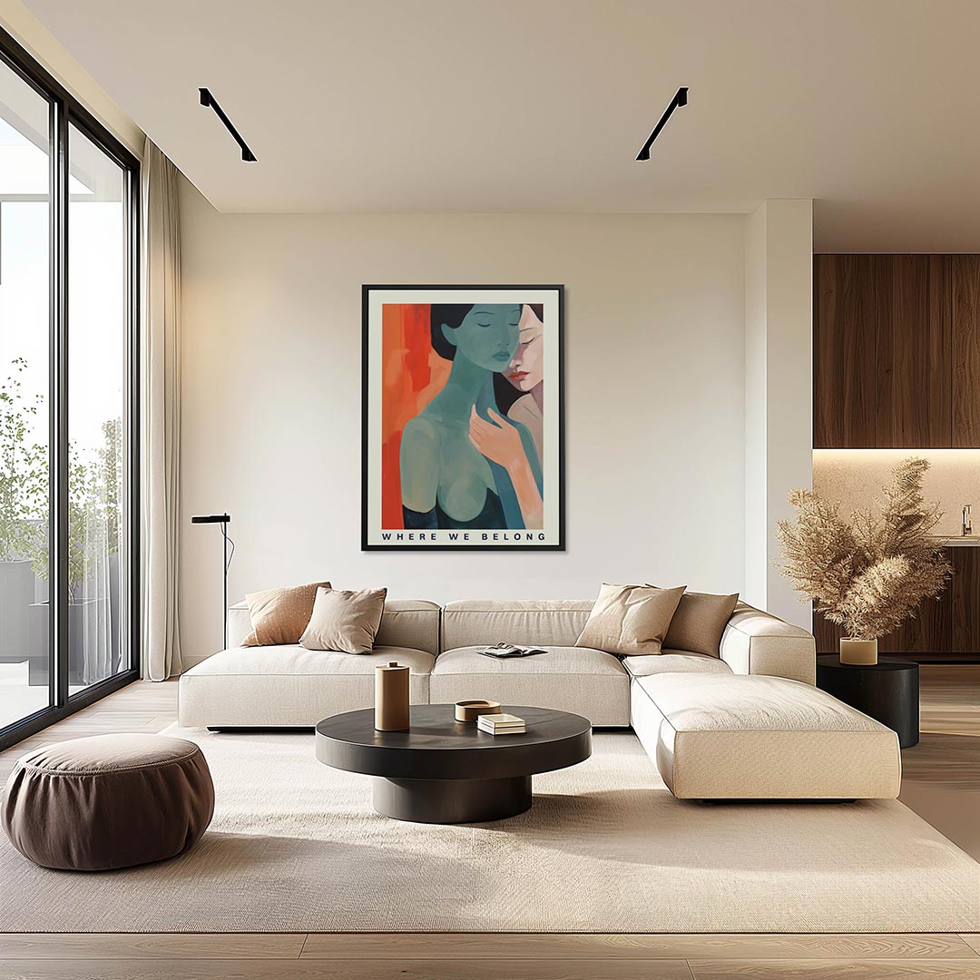 Intieme figuren – moderne staande wandkunst