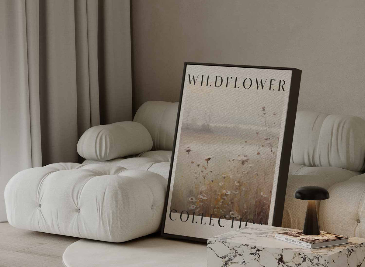 Wildflower Collection – staande wandkunst voor woonkamer of interieur