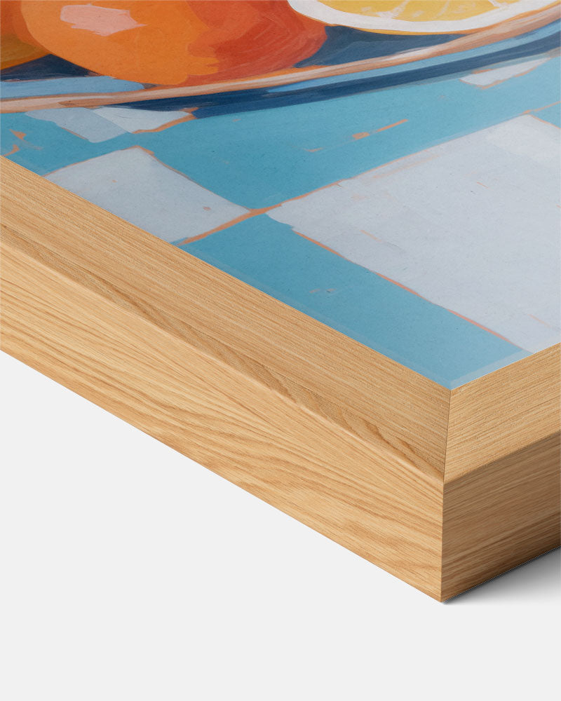 Frisse Fruitschaal – staande keuken wanddecoratie van WallArtistic