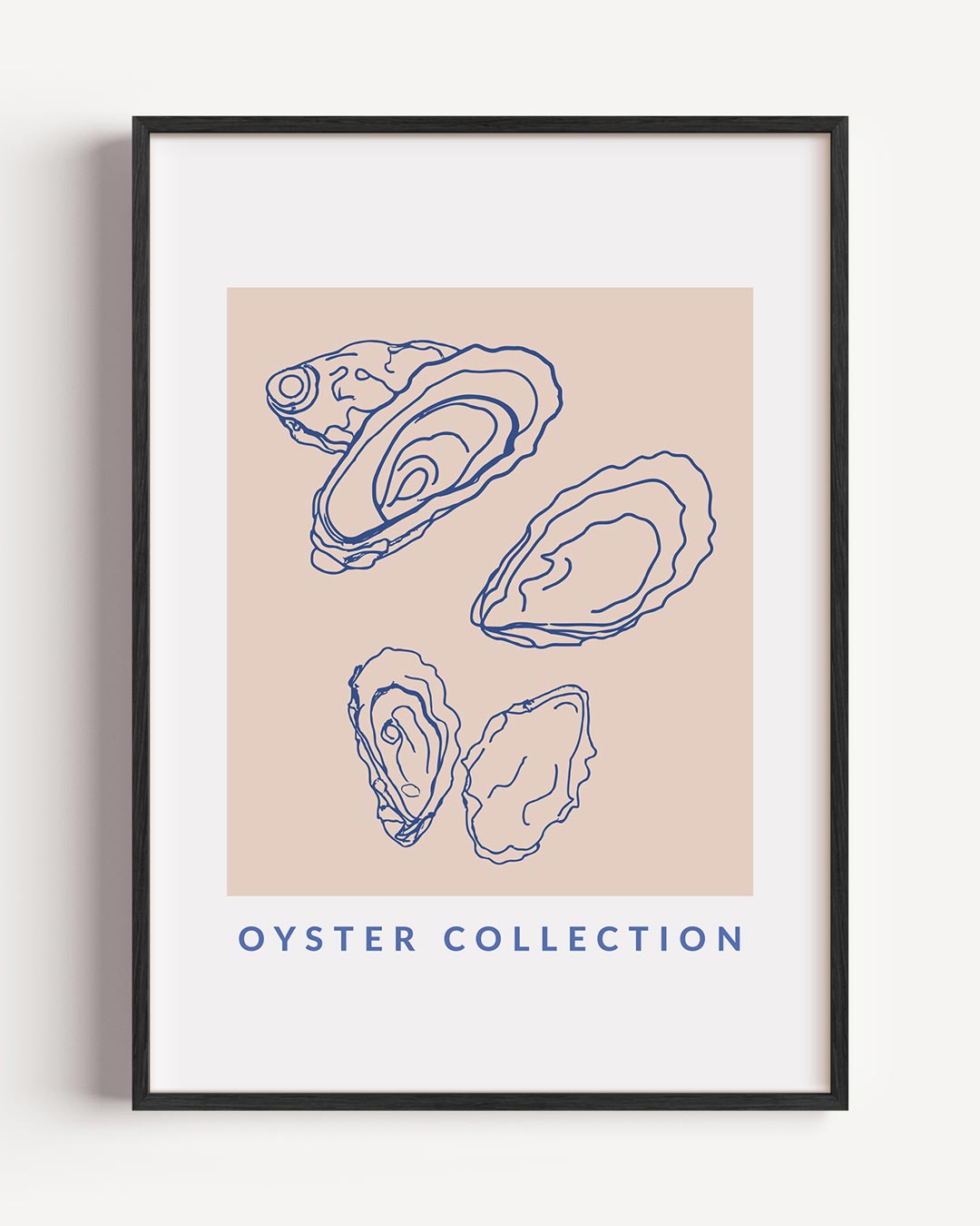 Stijlvolle Oyster Collectie – keuken portret poster als wanddecoratie