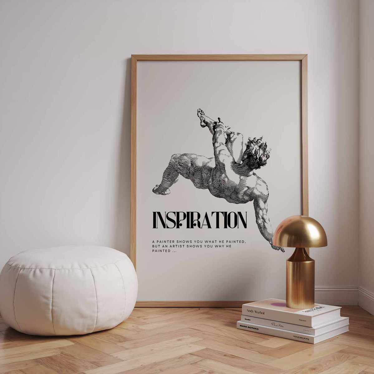 Inspirerende Kunstposter – urban poster in staand formaat