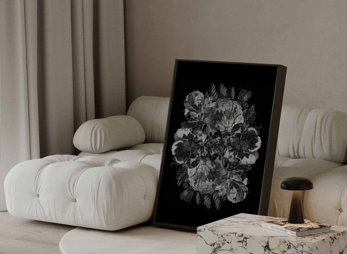 Mystieke Bloemenweelde – portret kunstwerk als wanddecoratie, afbeelding 13