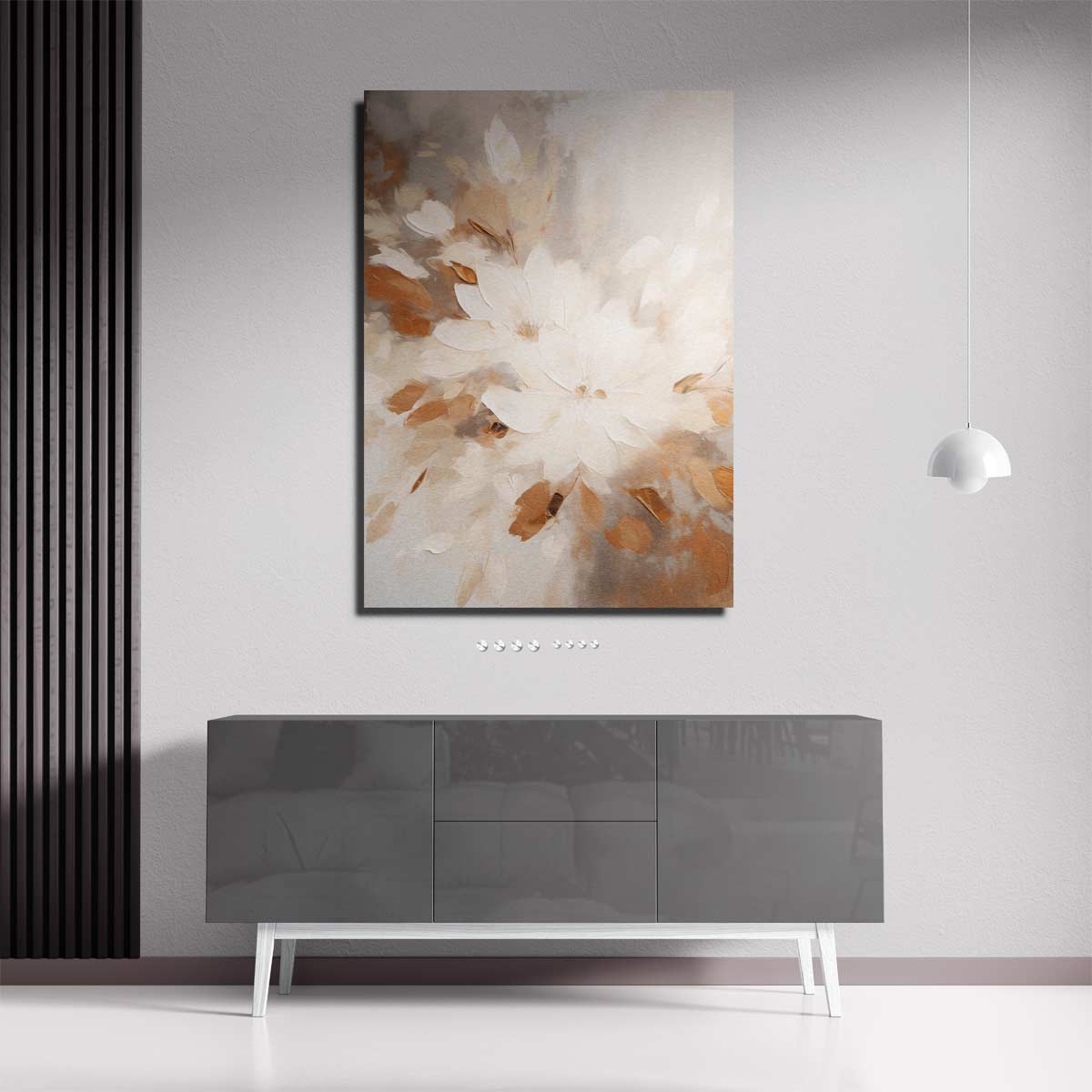 Elegantie in Bloei – portret kunstwerk als wanddecoratie, afbeelding 18