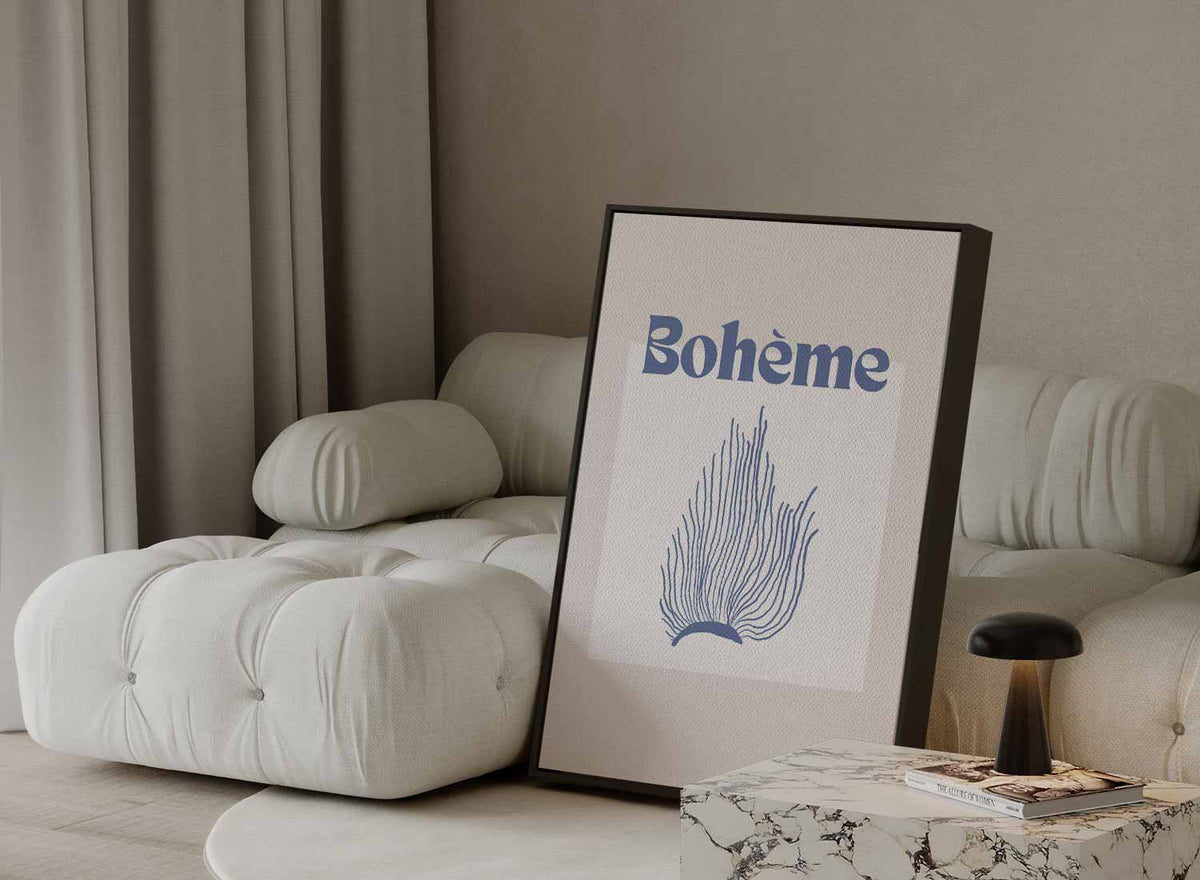 Bohemian Chic – canvas kunstwerk als wanddecoratie