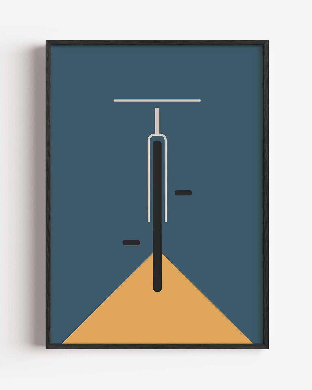 Abstracte – staande Bauhaus poster als wanddecoratie