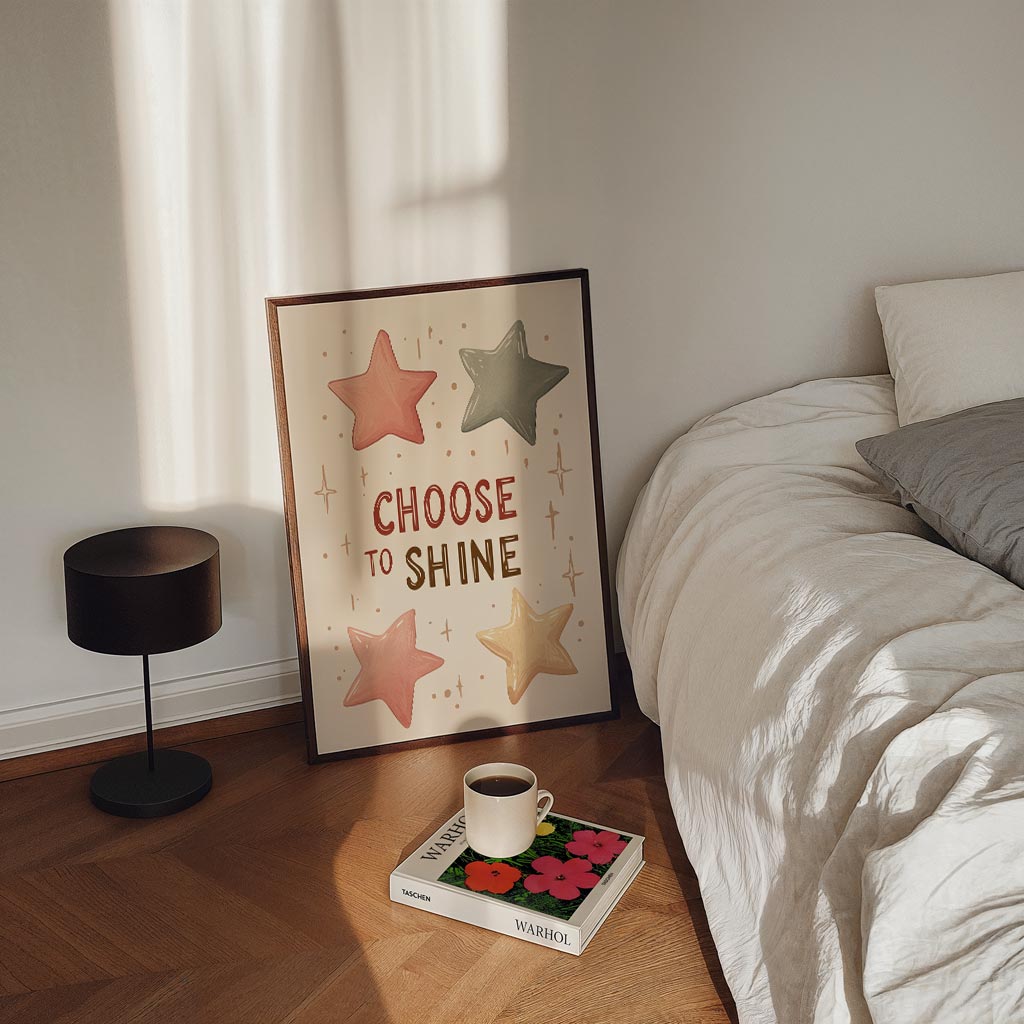 Inspirerende Sterren – kinderposter in staand formaat
