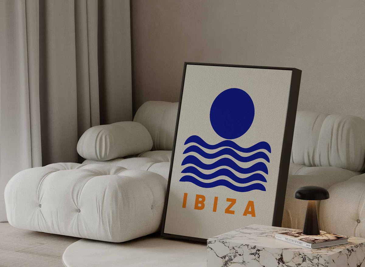 Ibiza Zonsopkomst – dibond kunstwerk als wanddecoratie