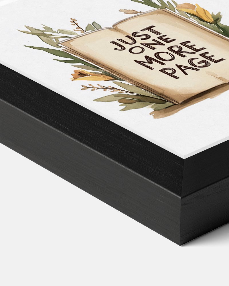 Just One More Page – kids portret poster, afbeelding 7