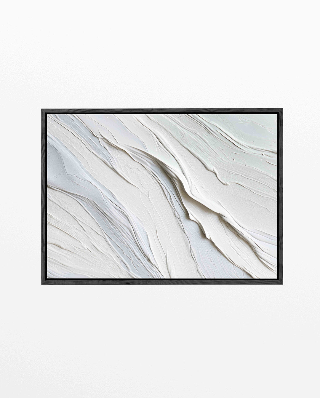 Golvende texturen – liggend wanddecoratie kunstwerk