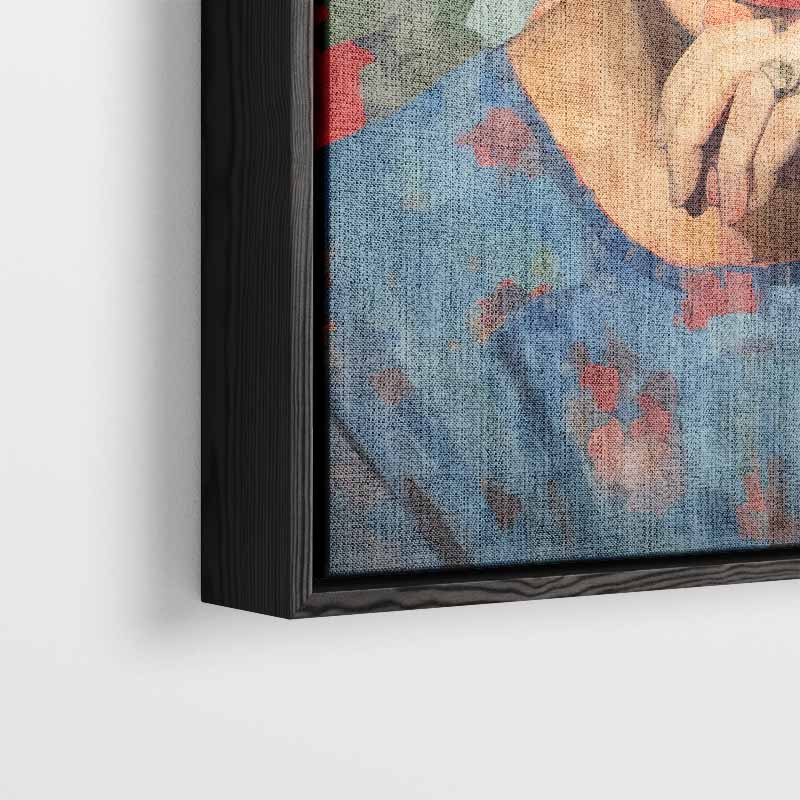 Bloemen Serenade – plexiglas wanddecoratie in portret formaat